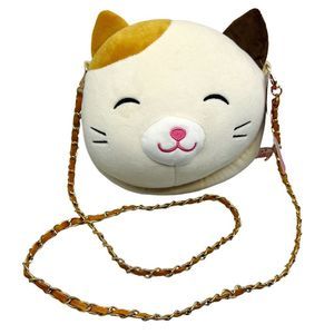 Linzy Toys Smoochy Pals Kitty Plush Crossbody Bag
